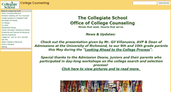 Desktop Screenshot of college-counseling.collegiate-va.org