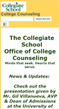 Mobile Screenshot of college-counseling.collegiate-va.org